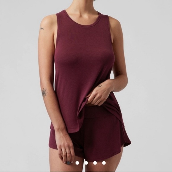 Athleta Other - NWT Athleta Set of Well Rested Rib Sleep Tank & Short.